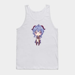 Chibi Ganyu Tank Top